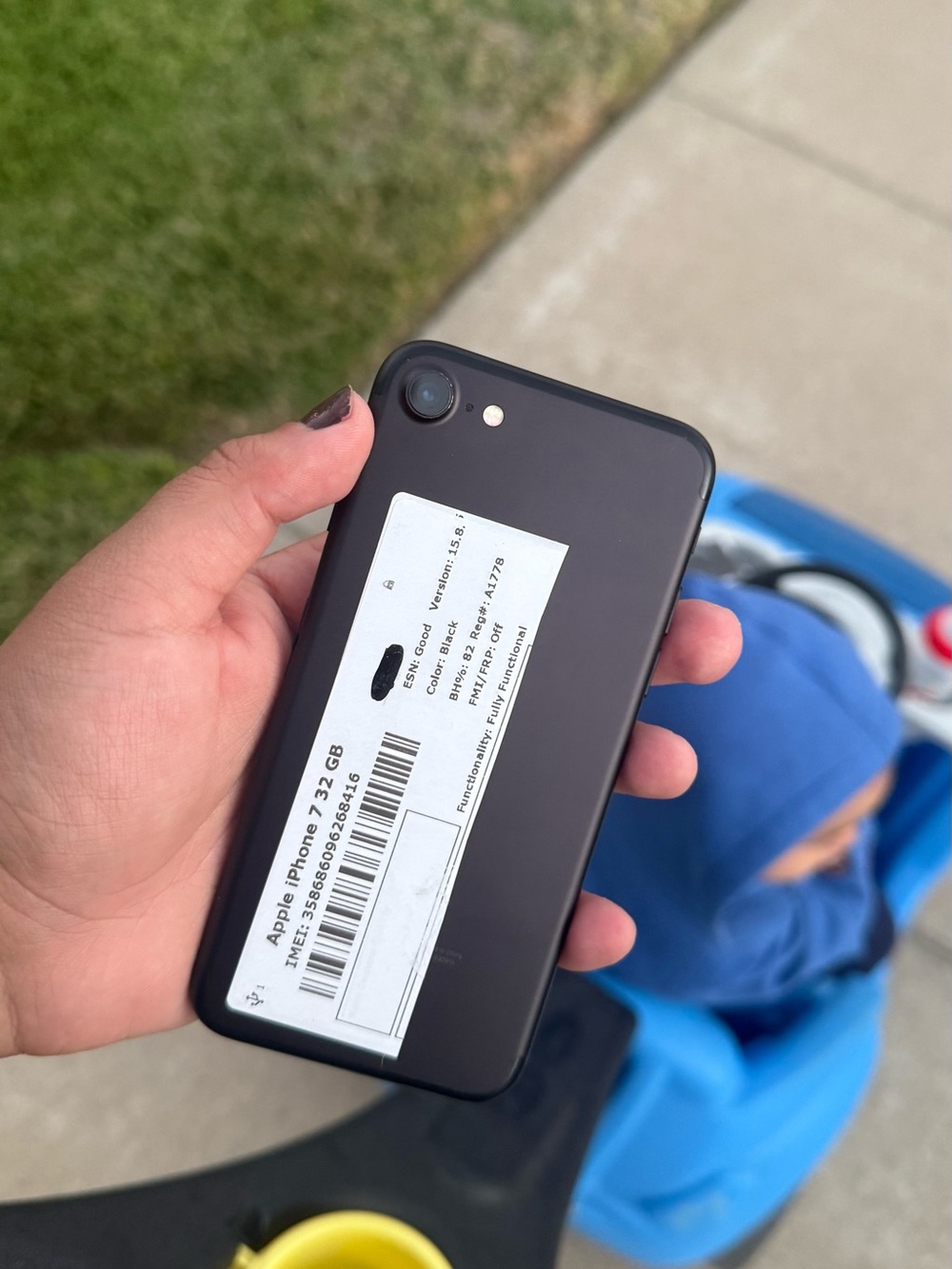 Apple iPhone 7 Matte Black with Single Rear Camera
